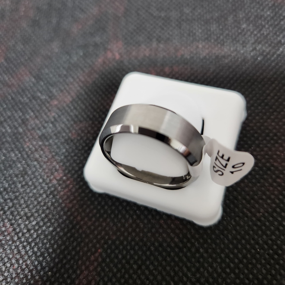 Men’s Stainless Steel Band – Size 10